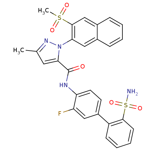 Chemical structure of BindingDB Monomer ID 50140384