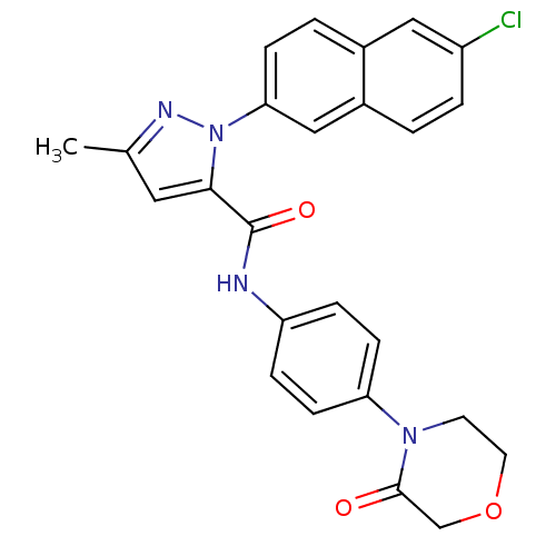 Chemical structure of BindingDB Monomer ID 50140394