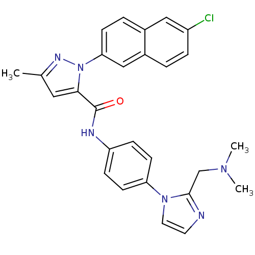 Chemical structure of BindingDB Monomer ID 50140397