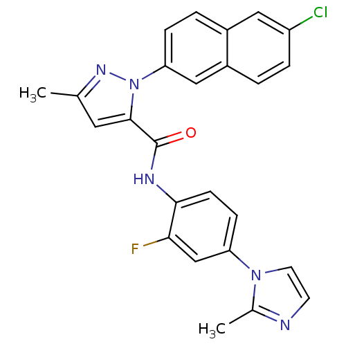 Chemical structure of BindingDB Monomer ID 50140400