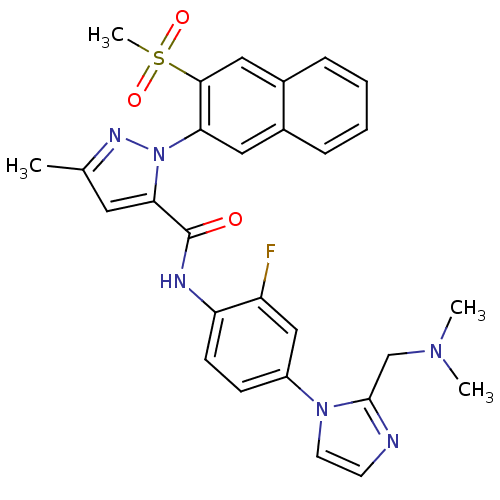 Chemical structure of BindingDB Monomer ID 50140401