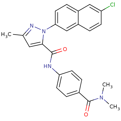 Chemical structure of BindingDB Monomer ID 50140402