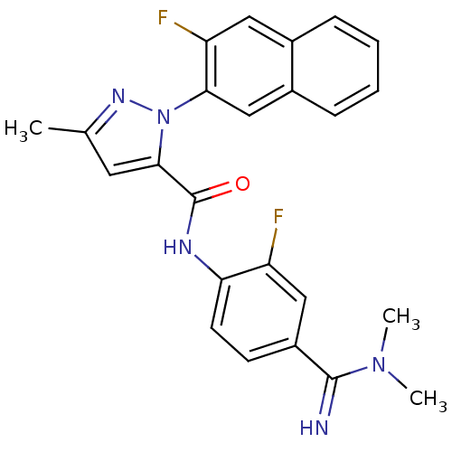Chemical structure of BindingDB Monomer ID 50140407