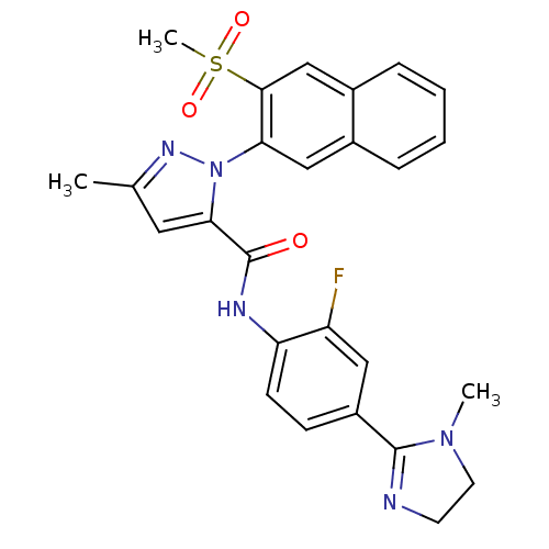 Chemical structure of BindingDB Monomer ID 50140409