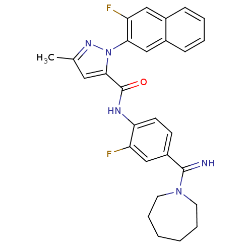 Chemical structure of BindingDB Monomer ID 50140421