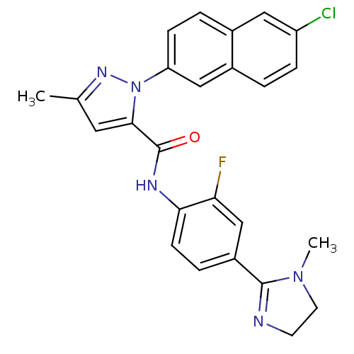 Chemical structure of BindingDB Monomer ID 50140422