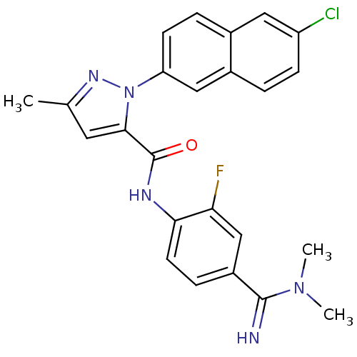 Chemical structure of BindingDB Monomer ID 50140424