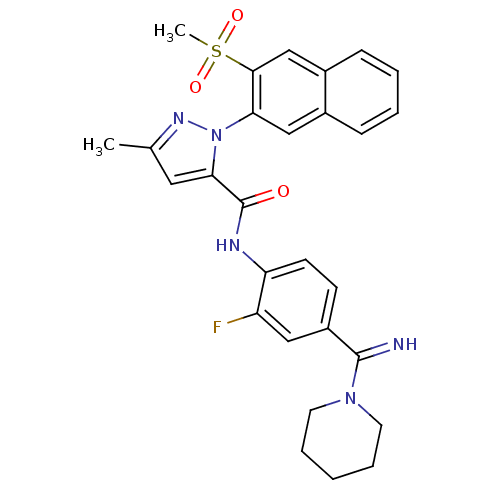 Chemical structure of BindingDB Monomer ID 50140428