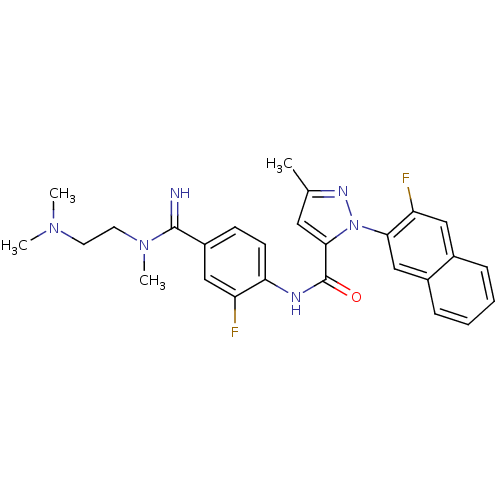 Chemical structure of BindingDB Monomer ID 50140430