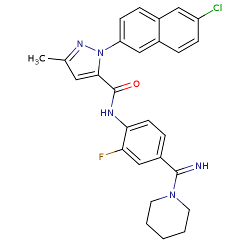 Chemical structure of BindingDB Monomer ID 50140438