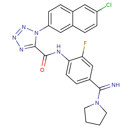 Chemical structure of BindingDB Monomer ID 50140442