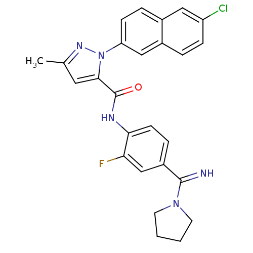 Chemical structure of BindingDB Monomer ID 50140446