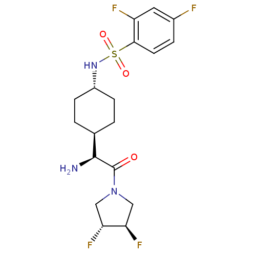 Chemical structure of BindingDB Monomer ID 50140542