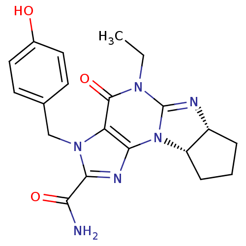 Chemical structure of BindingDB Monomer ID 50140579