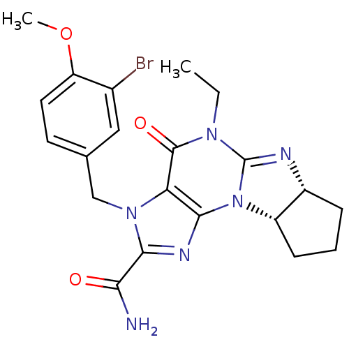 Chemical structure of BindingDB Monomer ID 50140580