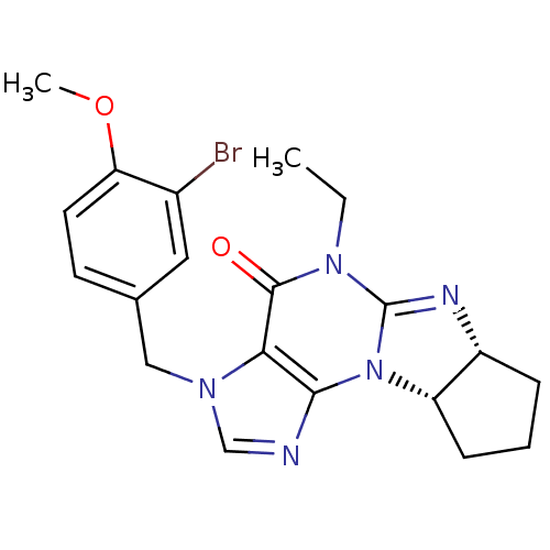 Chemical structure of BindingDB Monomer ID 50140591