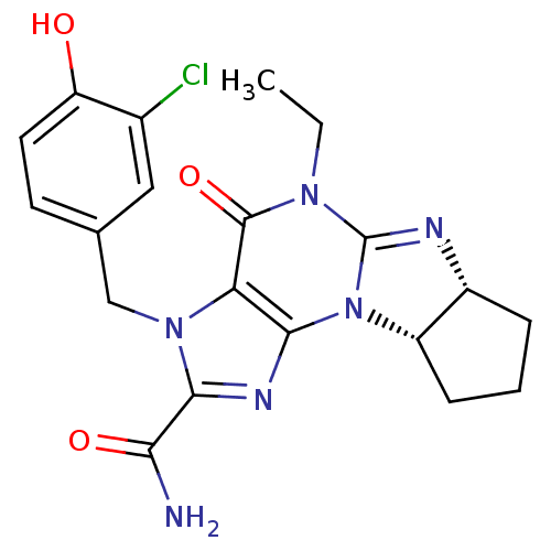Chemical structure of BindingDB Monomer ID 50140593