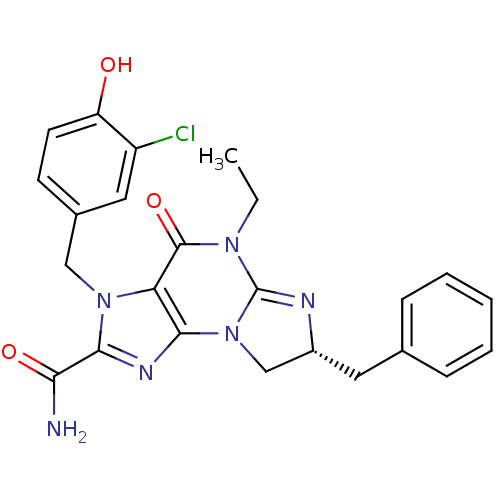 Chemical structure of BindingDB Monomer ID 50140623