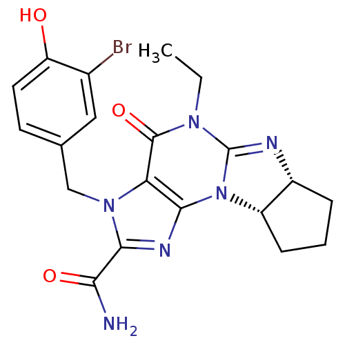 Chemical structure of BindingDB Monomer ID 50140624