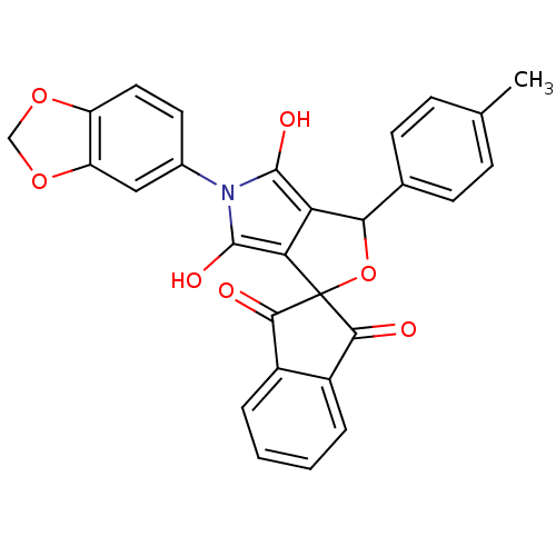 Chemical structure of BindingDB Monomer ID 50140722