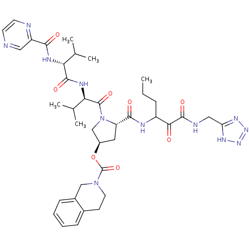 Chemical structure of BindingDB Monomer ID 50141186
