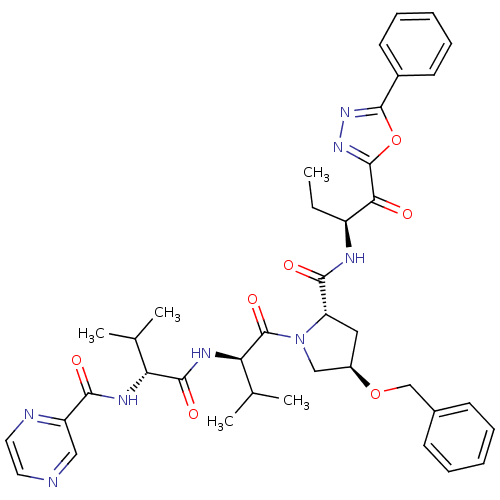 Chemical structure of BindingDB Monomer ID 50141187