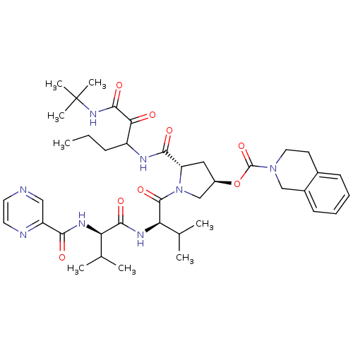 Chemical structure of BindingDB Monomer ID 50141192