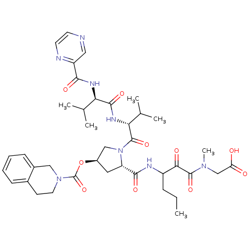 Chemical structure of BindingDB Monomer ID 50141195