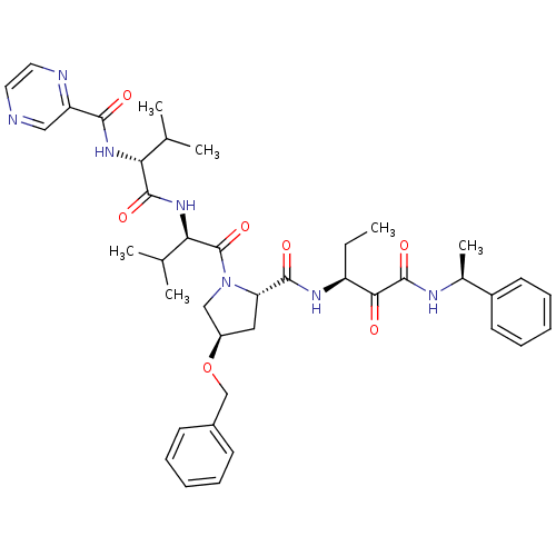 Chemical structure of BindingDB Monomer ID 50141219