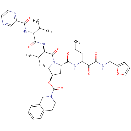 Chemical structure of BindingDB Monomer ID 50141220