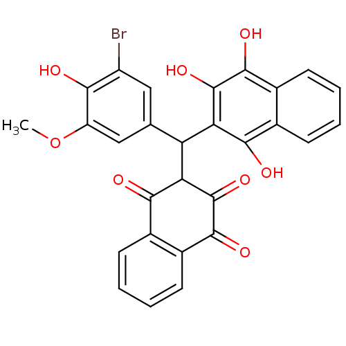 Chemical structure of BindingDB Monomer ID 50141239