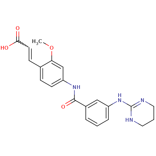 Chemical structure of BindingDB Monomer ID 50141321