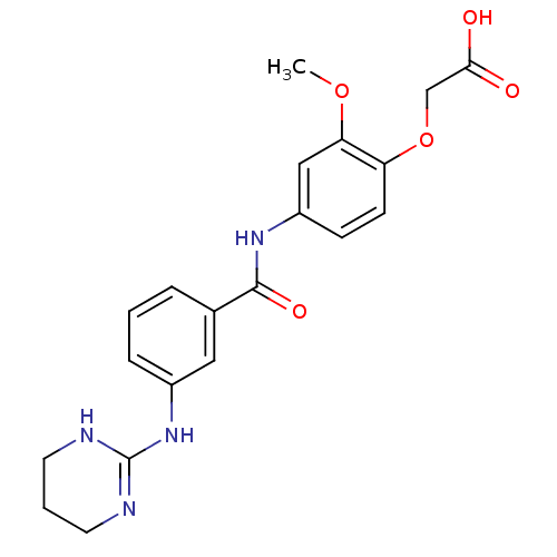 Chemical structure of BindingDB Monomer ID 50141354