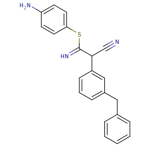 Chemical structure of BindingDB Monomer ID 50141398