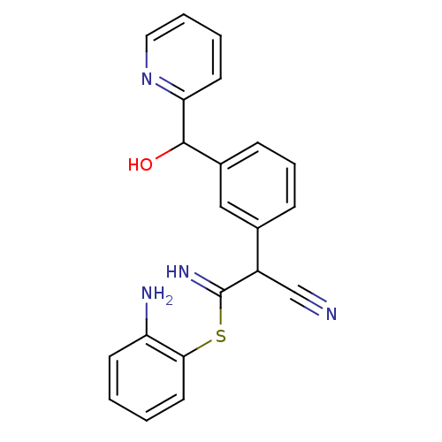 Chemical structure of BindingDB Monomer ID 50141407