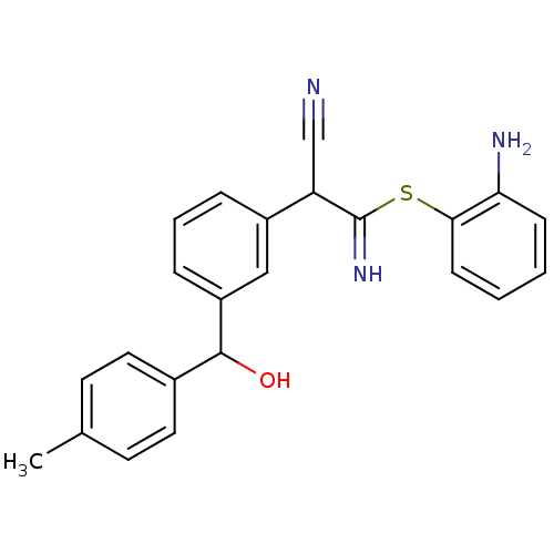 Chemical structure of BindingDB Monomer ID 50141415