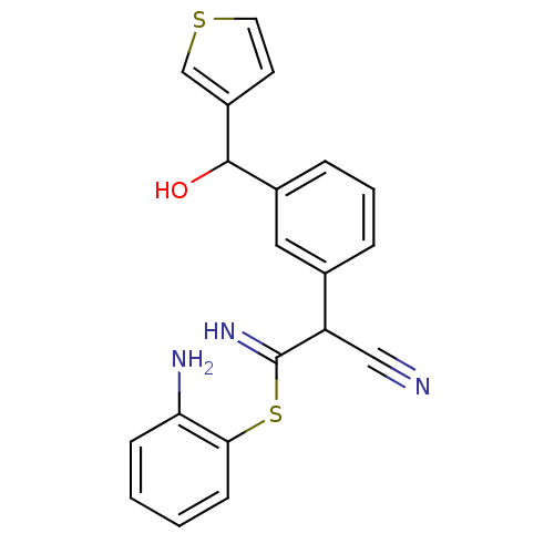 Chemical structure of BindingDB Monomer ID 50141417