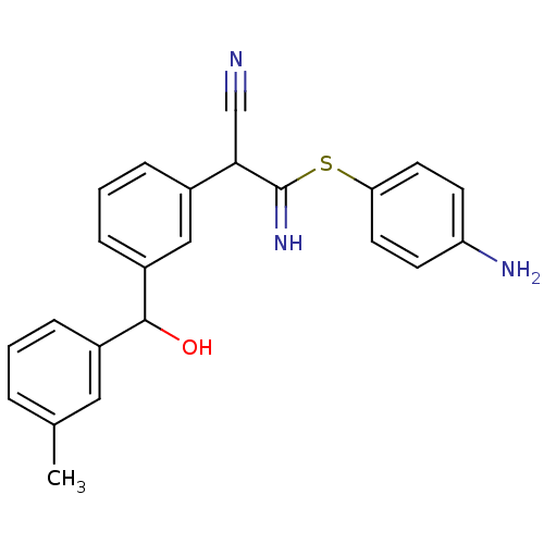 Chemical structure of BindingDB Monomer ID 50141420