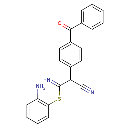 Chemical structure of BindingDB Monomer ID 50141421