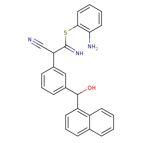 Chemical structure of BindingDB Monomer ID 50141425
