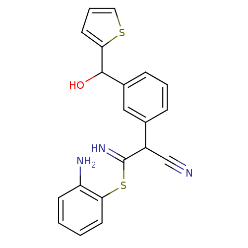 Chemical structure of BindingDB Monomer ID 50141426