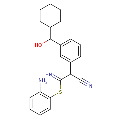 Chemical structure of BindingDB Monomer ID 50141434