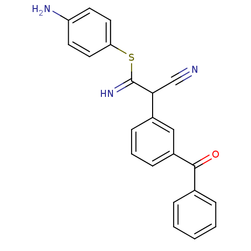 Chemical structure of BindingDB Monomer ID 50141436