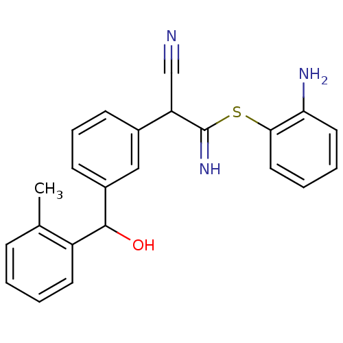 Chemical structure of BindingDB Monomer ID 50141440