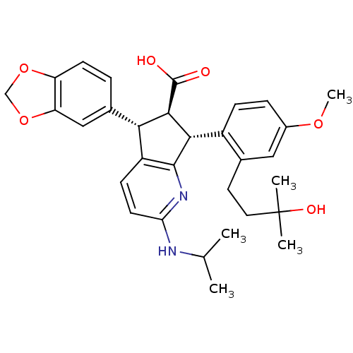 Chemical structure of BindingDB Monomer ID 50141457