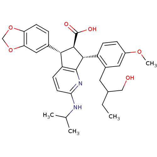 Chemical structure of BindingDB Monomer ID 50141458