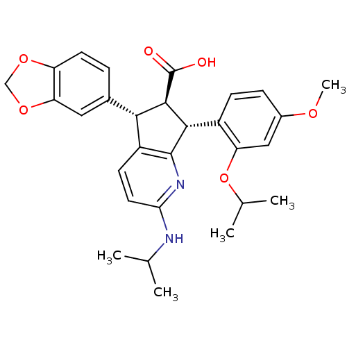 Chemical structure of BindingDB Monomer ID 50141459