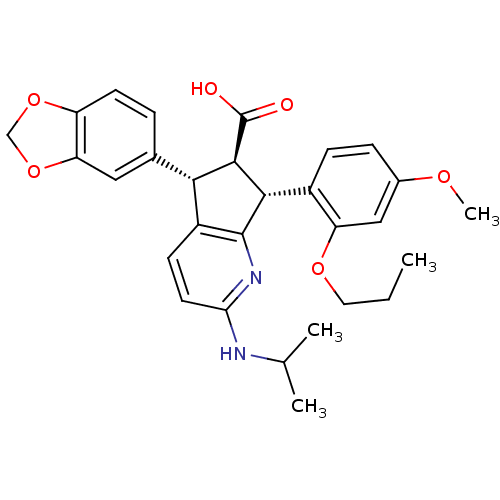 Chemical structure of BindingDB Monomer ID 50141462