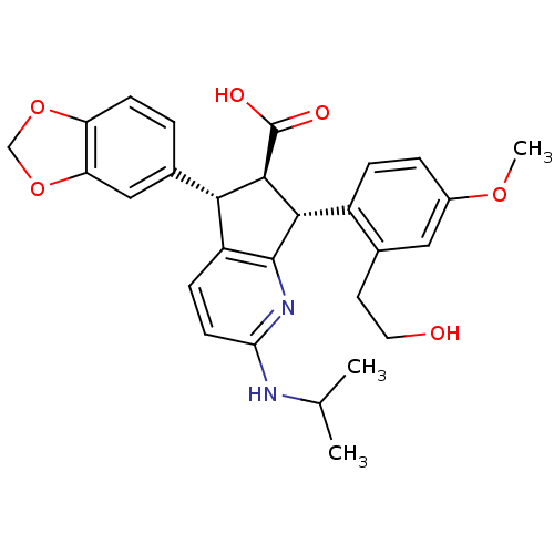 Chemical structure of BindingDB Monomer ID 50141463