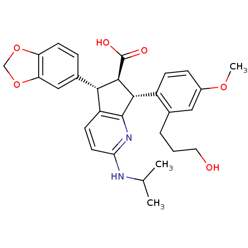 Chemical structure of BindingDB Monomer ID 50141465